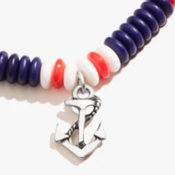 Alex and Ani Anchor Stretch Bracelet - Picture 6 of 8